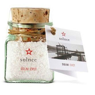 Fleur de Sel im Glas.